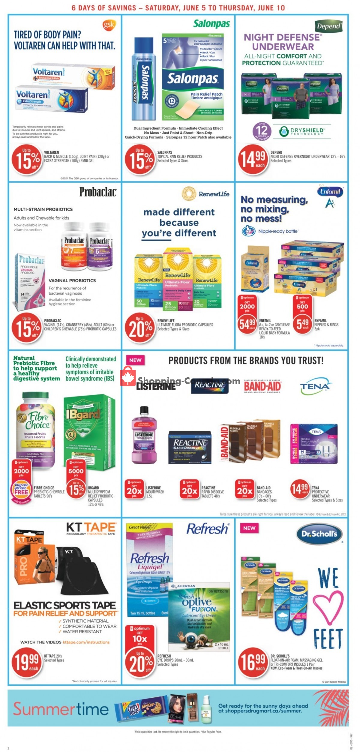 Shoppers Drug Mart flyer from Saturday June 5, 2021 to Thursday June 10, 2021 - page 10
