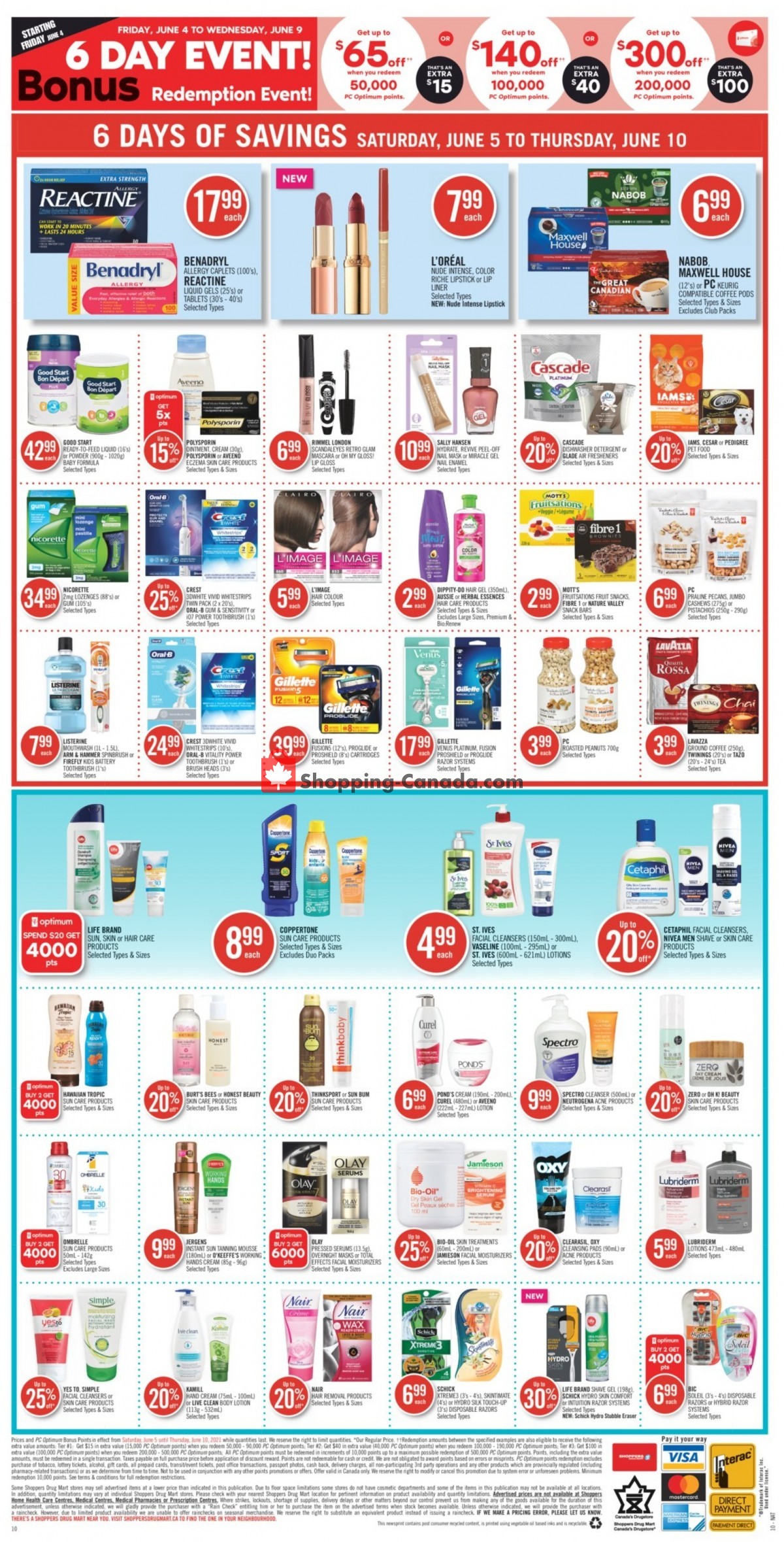 Shoppers Drug Mart flyer from Saturday June 5, 2021 to Thursday June 10, 2021 - page 21