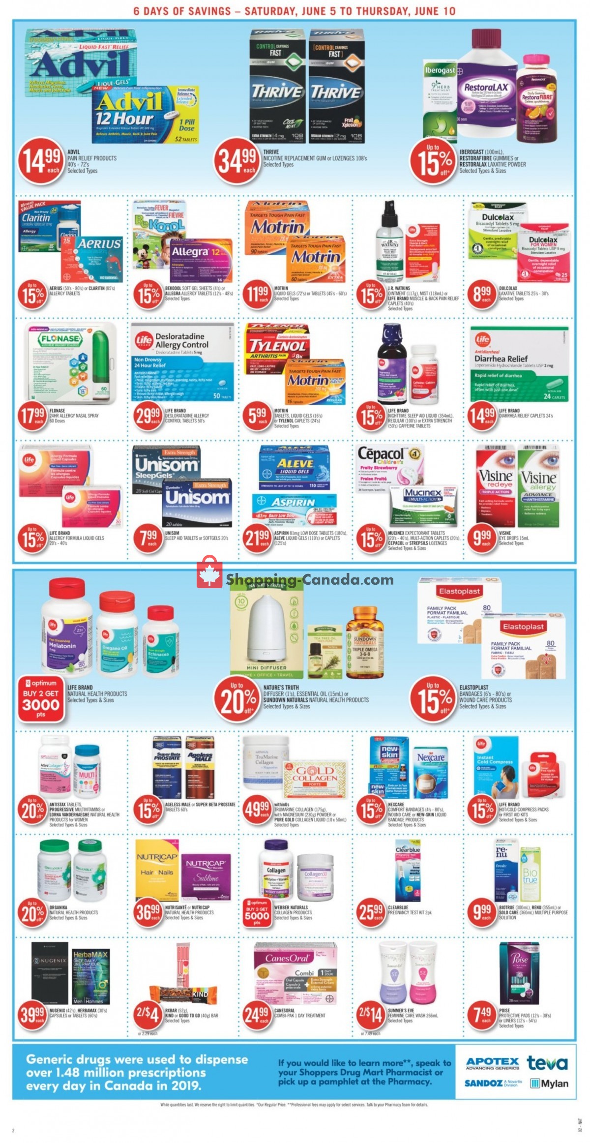 Shoppers Drug Mart flyer from Saturday June 5, 2021 to Thursday June 10, 2021 - page 7