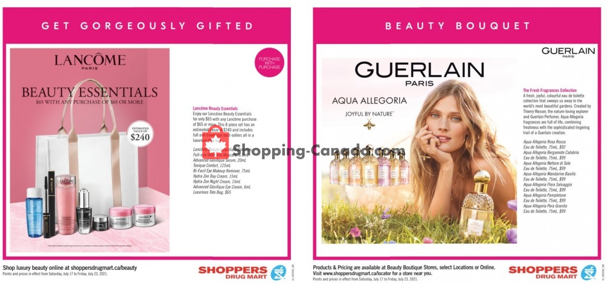 Shoppers Drug Mart flyer from Saturday July 17, 2021 to Friday July 23, 2021 - page 17