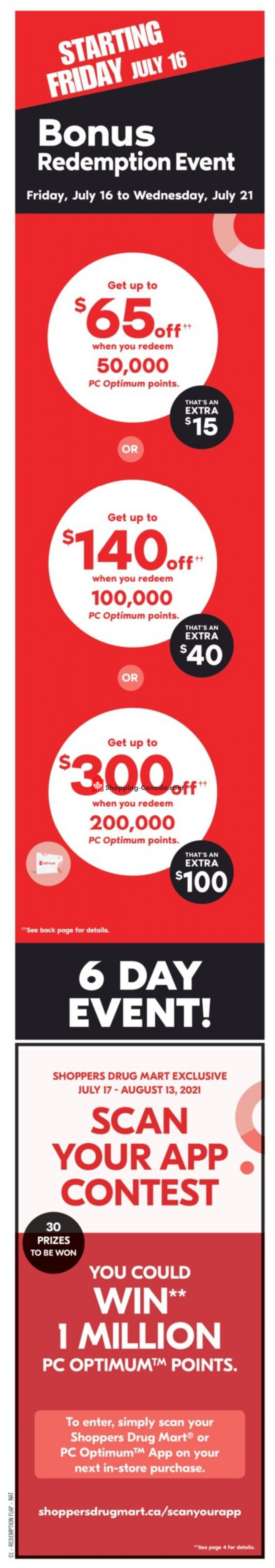 Shoppers Drug Mart flyer from Saturday July 17, 2021 to Friday July 23, 2021 - page 2