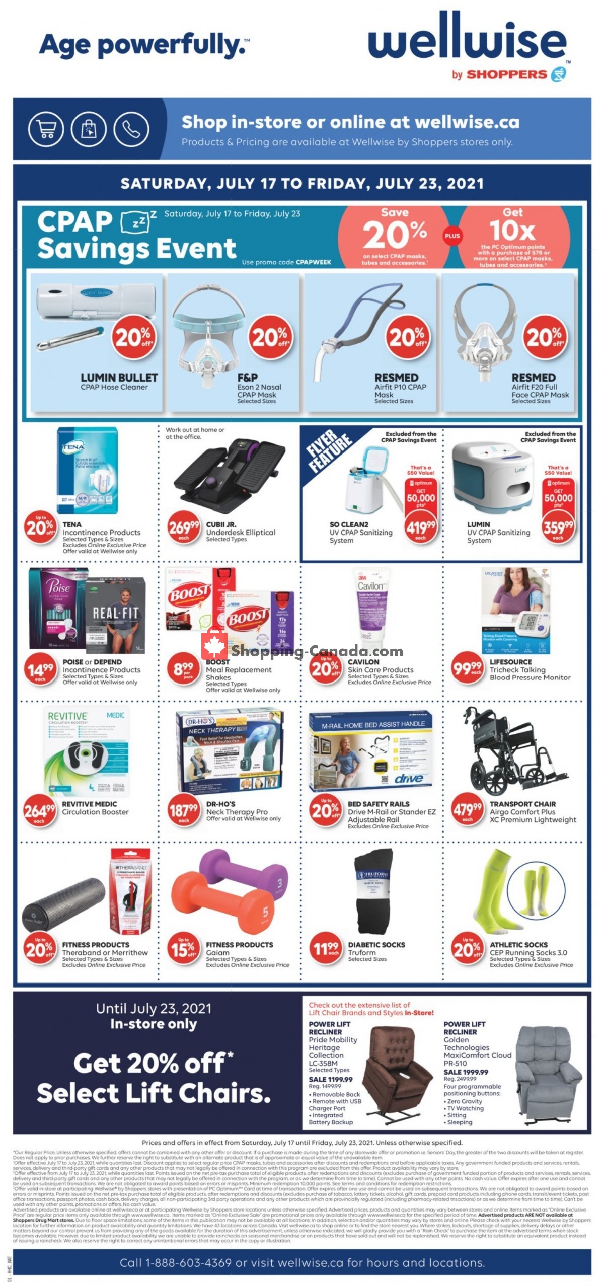 Shoppers Drug Mart flyer from Saturday July 17, 2021 to Friday July 23, 2021 - page 24