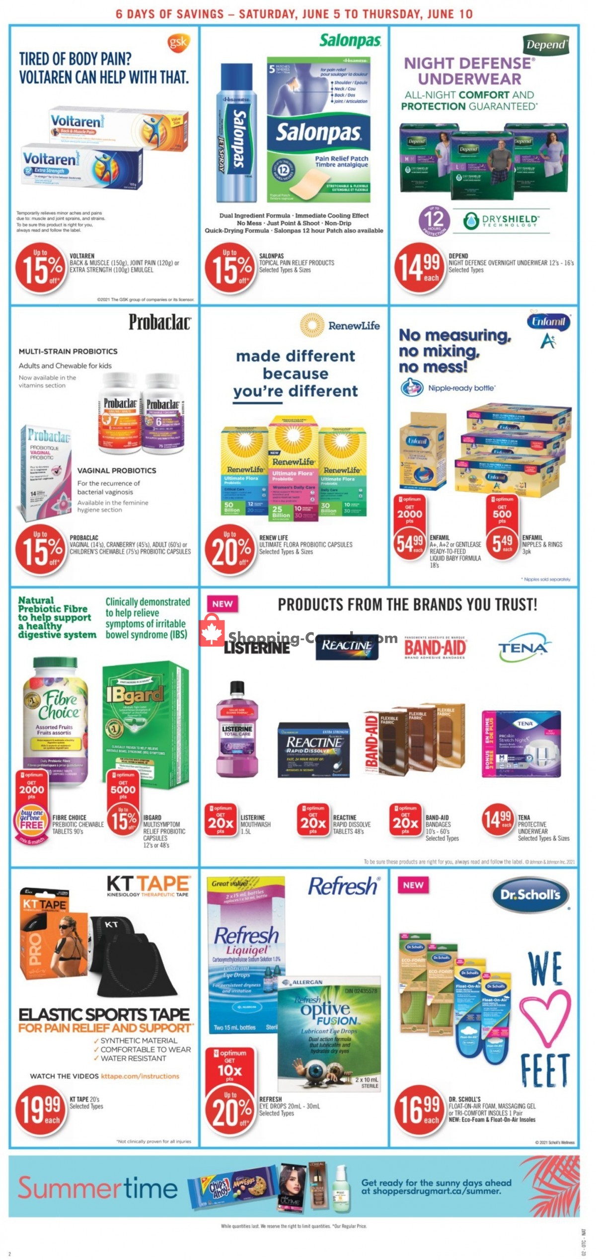 Shoppers Drug Mart flyer from Saturday June 5, 2021 to Thursday June 10, 2021 - page 10