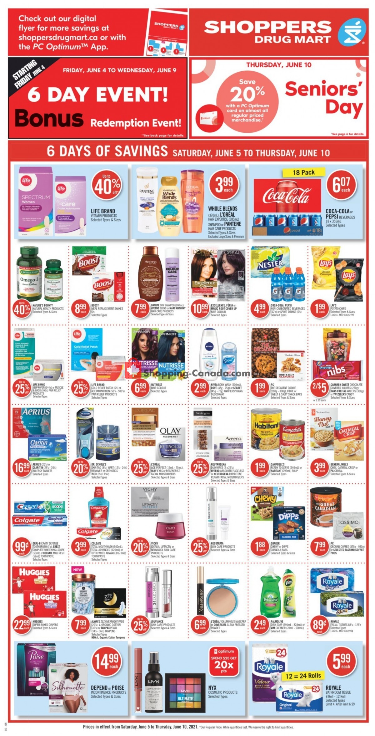 Shoppers Drug Mart flyer from Saturday June 5, 2021 to Thursday June 10, 2021 - page 6