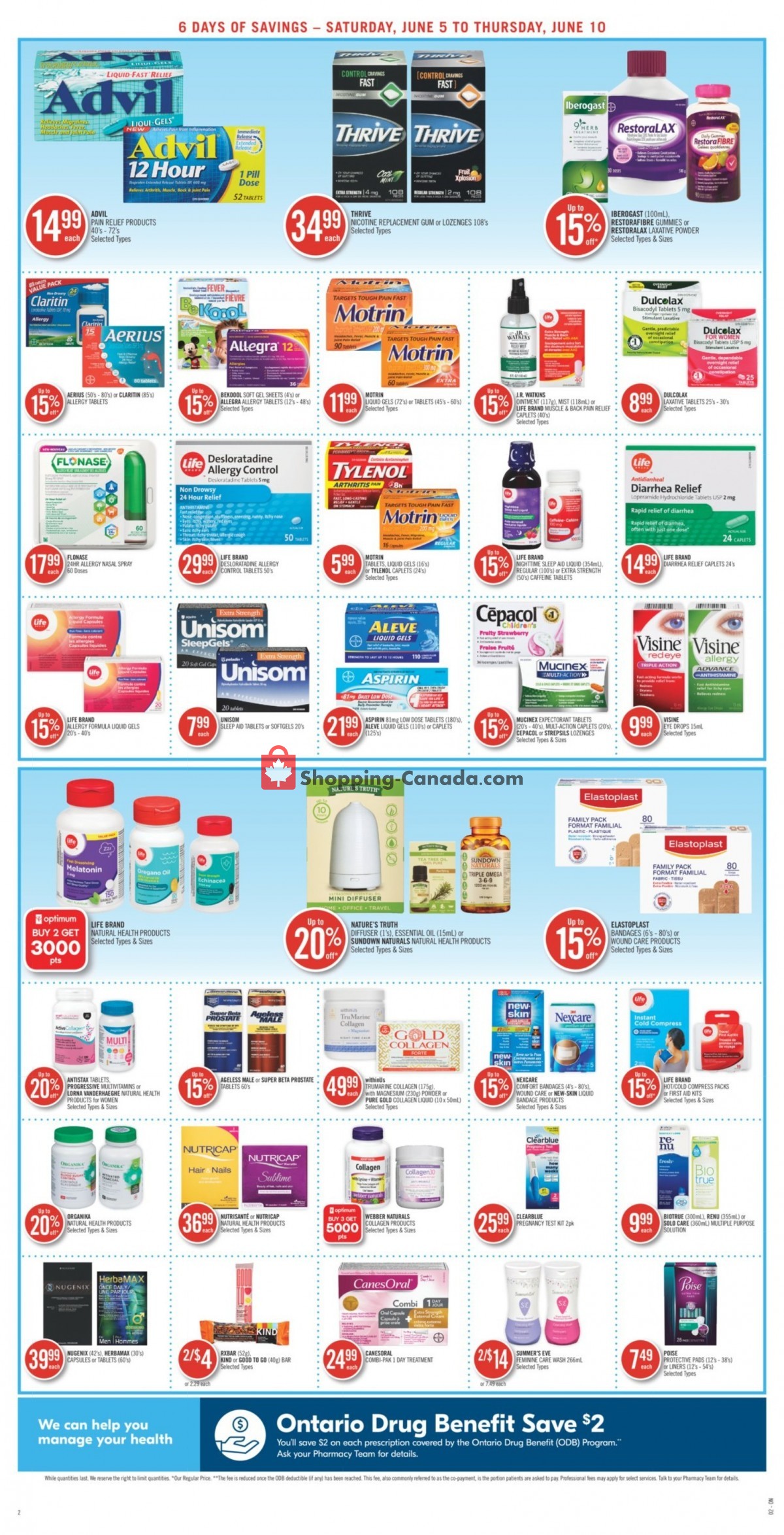 Shoppers Drug Mart flyer from Saturday June 5, 2021 to Thursday June 10, 2021 - page 7
