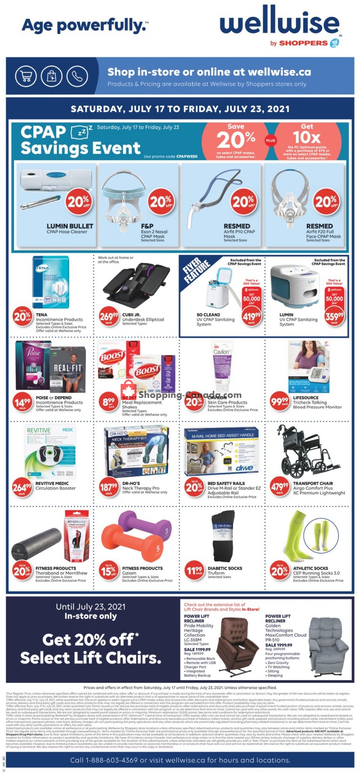 Shoppers Drug Mart flyer from Saturday July 17, 2021 to Friday July 23, 2021 - page 23