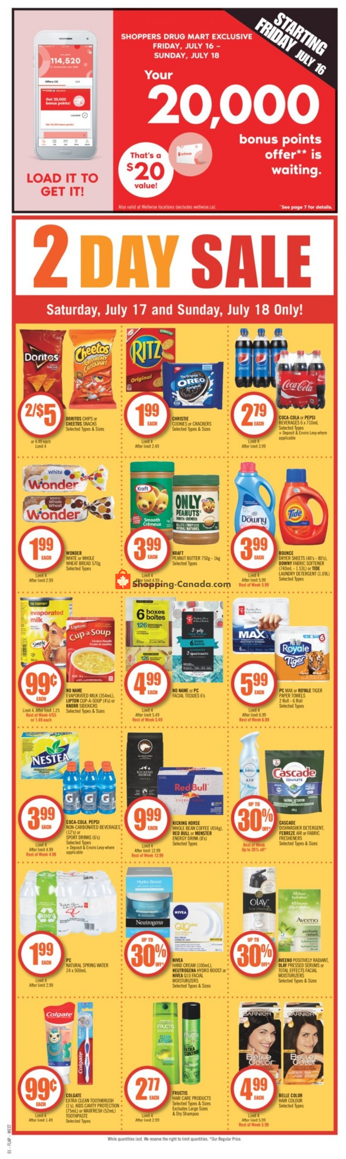 Shoppers Drug Mart flyer from Saturday July 17, 2021 to Friday July 23, 2021 - page 3