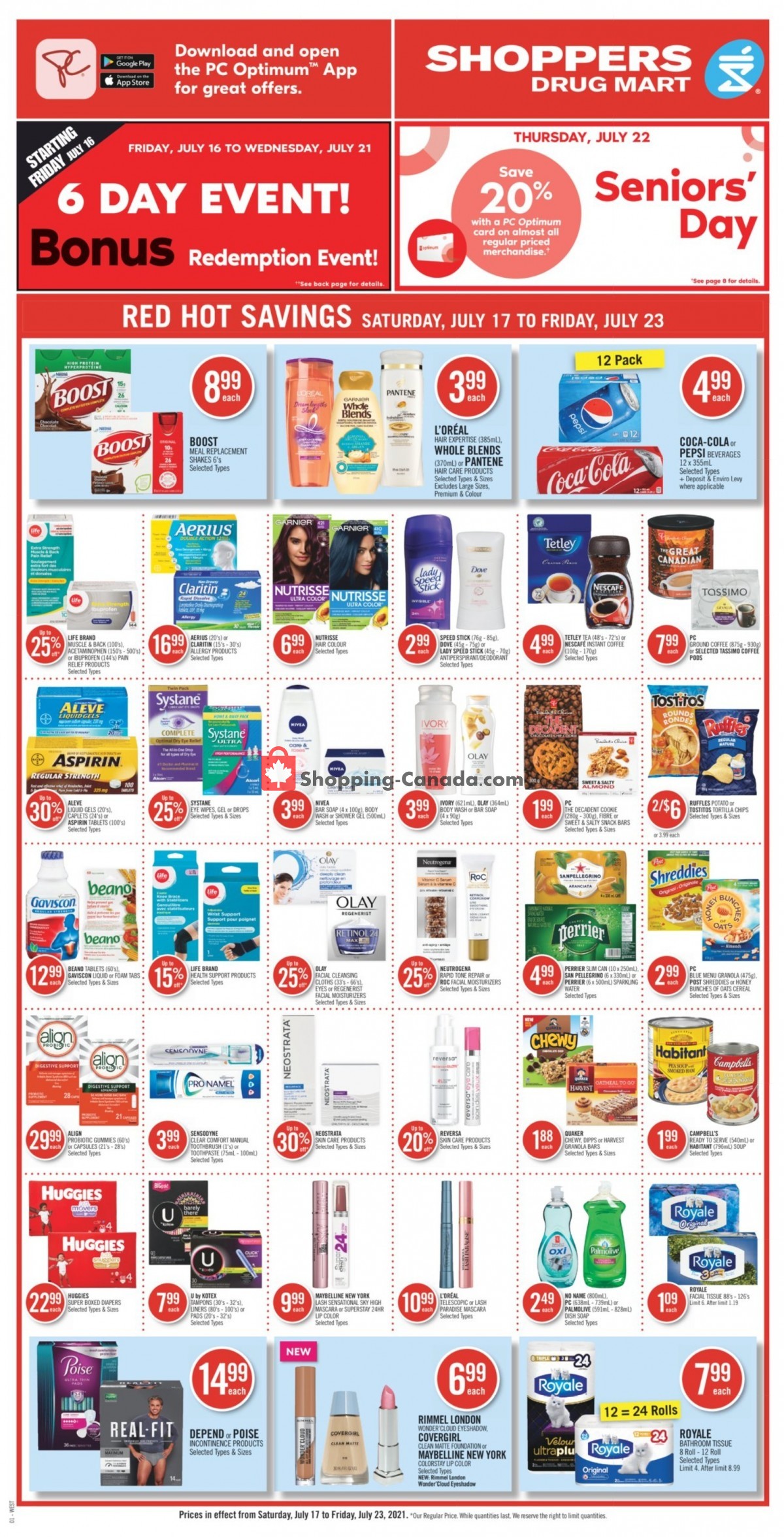 Shoppers Drug Mart flyer from Saturday July 17, 2021 to Friday July 23, 2021 - page 5