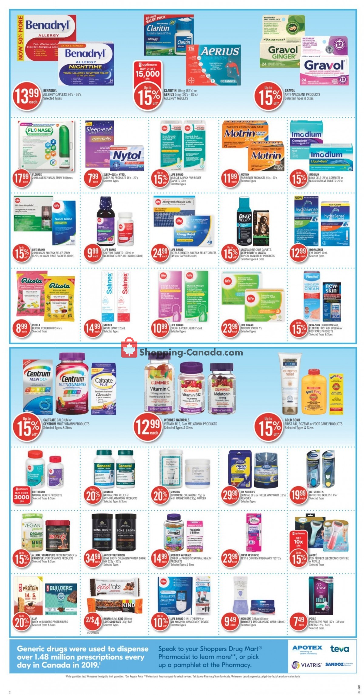 Shoppers Drug Mart flyer from Saturday July 17, 2021 to Friday July 23, 2021 - page 6