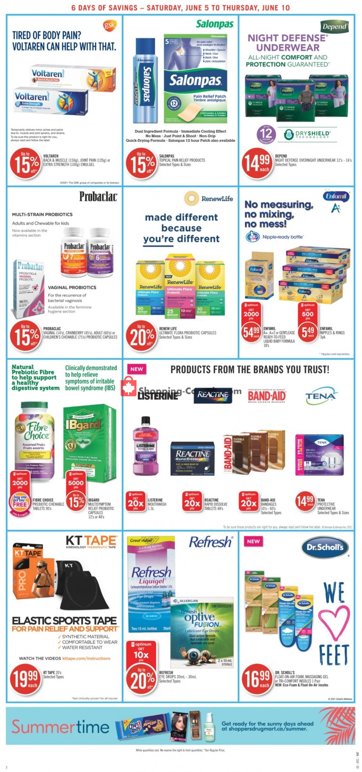 Shoppers Drug Mart flyer from Saturday June 5, 2021 to Thursday June 10, 2021 - page 10