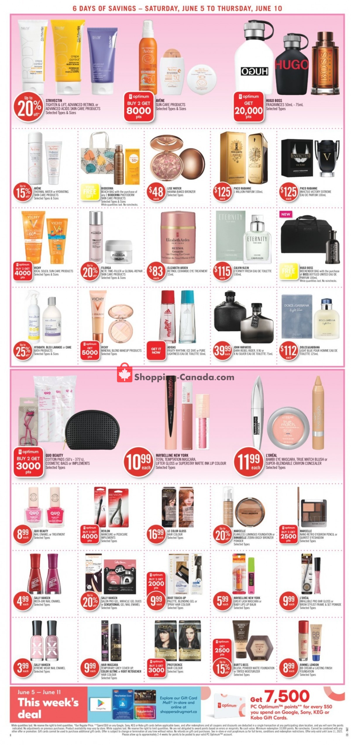 Shoppers Drug Mart flyer from Saturday June 5, 2021 to Thursday June 10, 2021 - page 18