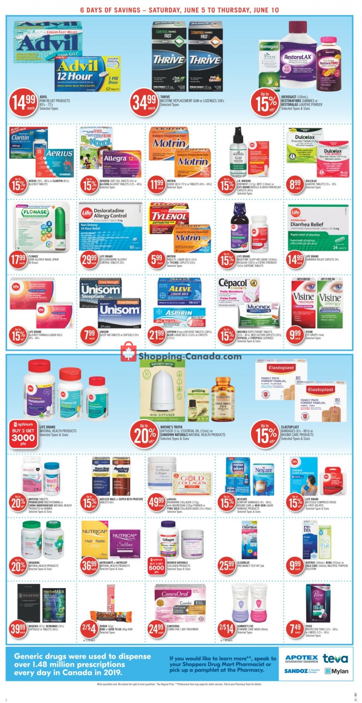 Shoppers Drug Mart flyer from Saturday June 5, 2021 to Thursday June 10, 2021 - page 7