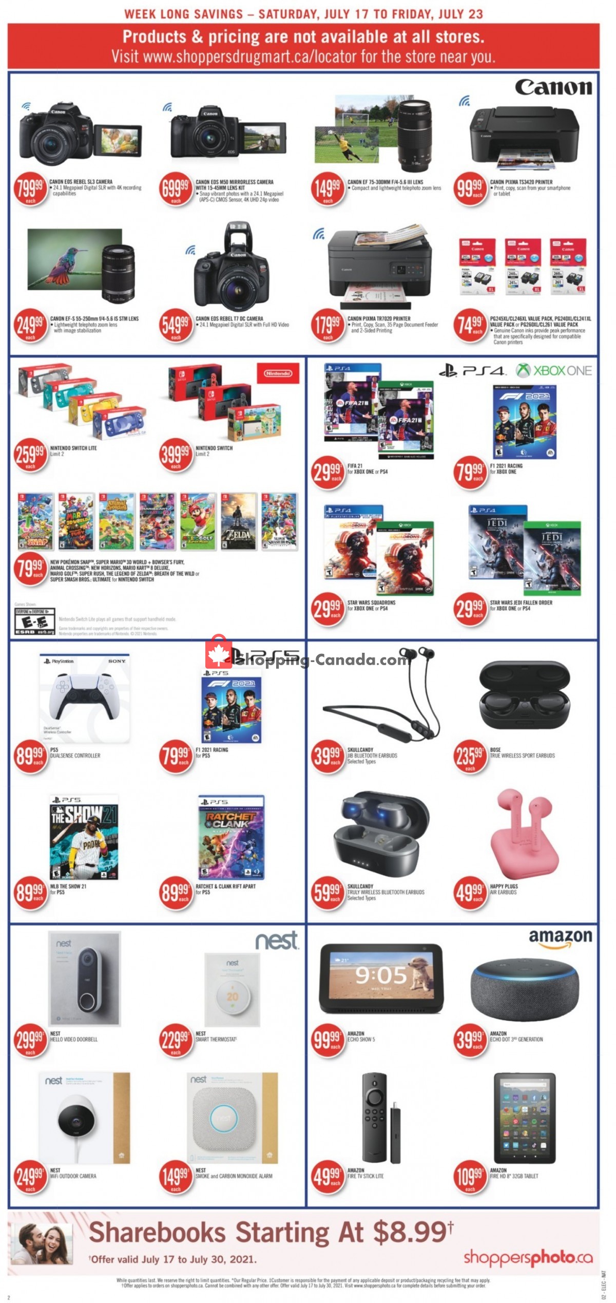 Shoppers Drug Mart flyer from Saturday July 17, 2021 to Friday July 23, 2021 - page 15