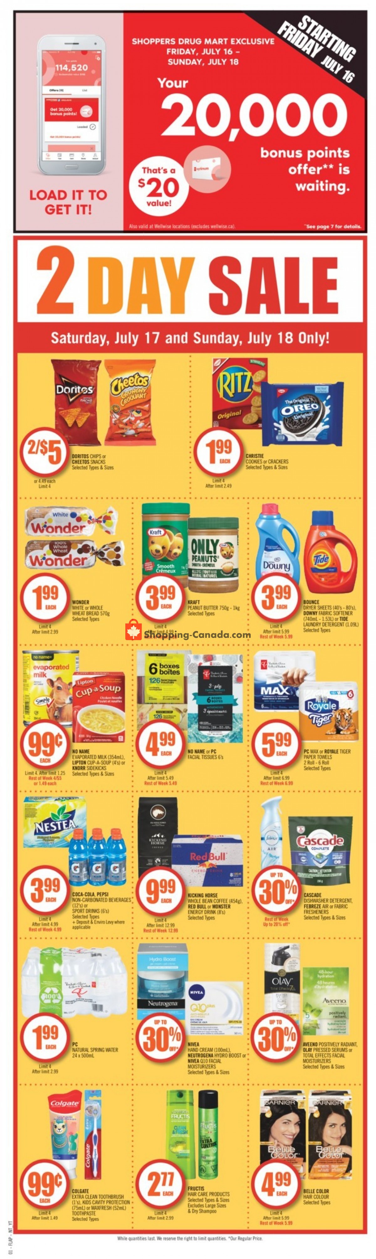 Shoppers Drug Mart flyer from Saturday July 17, 2021 to Friday July 23, 2021 - page 3