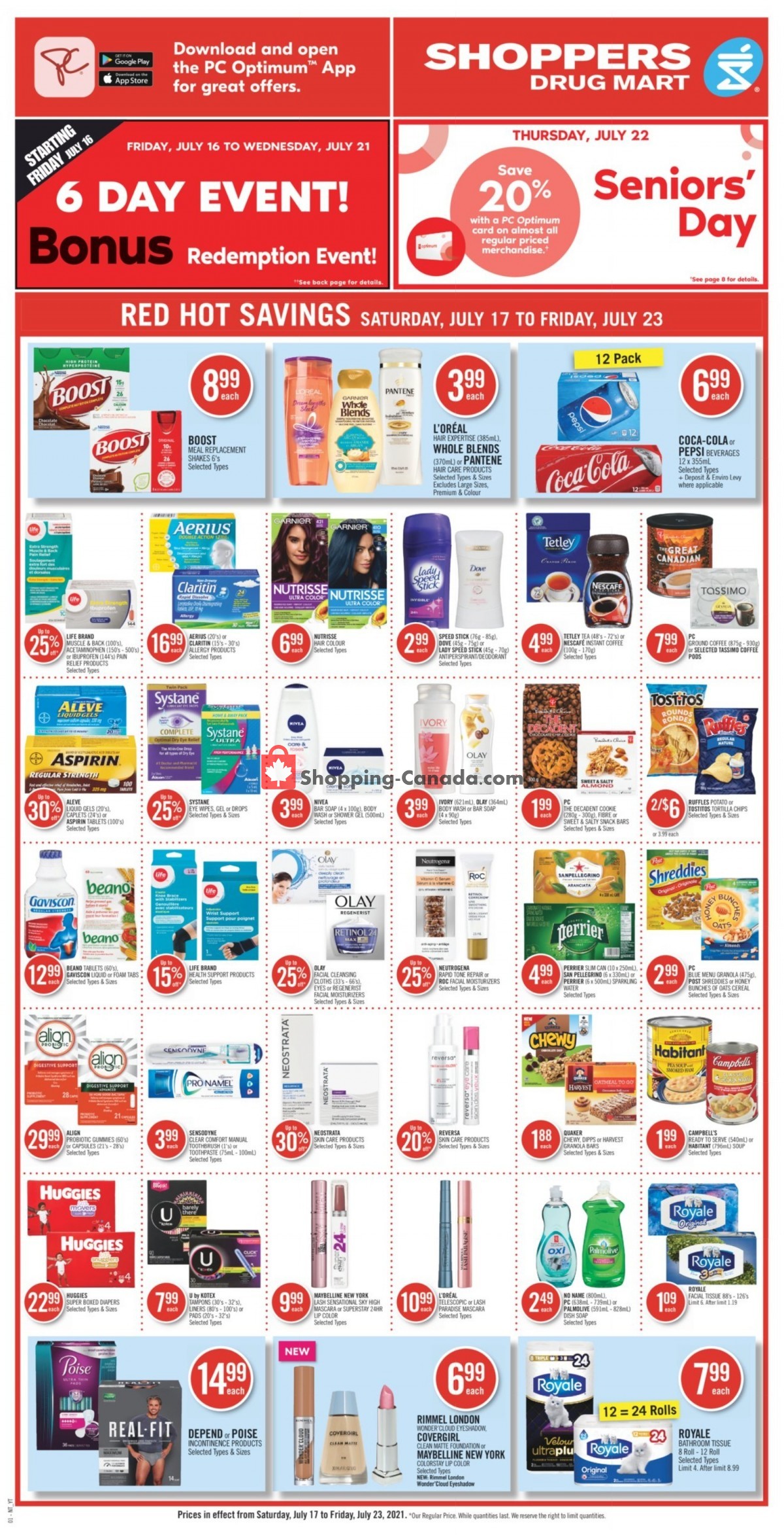 Shoppers Drug Mart flyer from Saturday July 17, 2021 to Friday July 23, 2021 - page 5