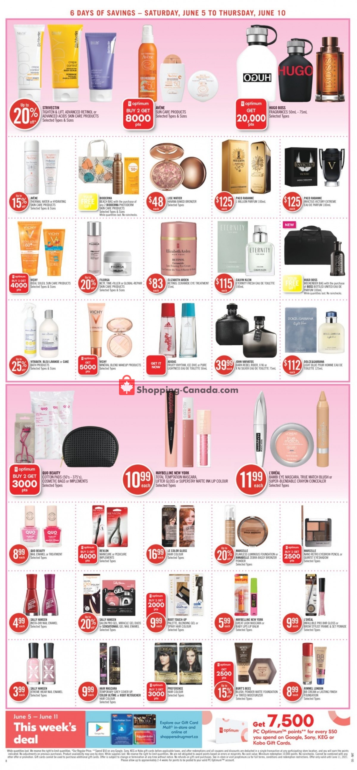Shoppers Drug Mart flyer from Saturday June 5, 2021 to Thursday June 10, 2021 - page 18