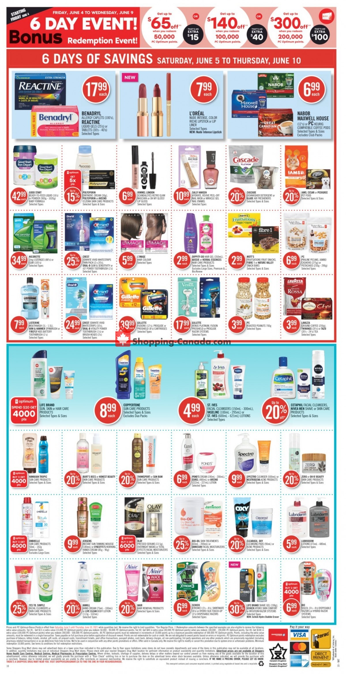Shoppers Drug Mart flyer from Saturday June 5, 2021 to Thursday June 10, 2021 - page 21