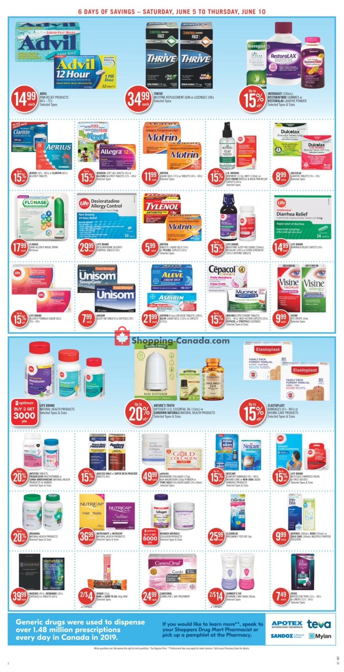 Shoppers Drug Mart flyer from Saturday June 5, 2021 to Thursday June 10, 2021 - page 7