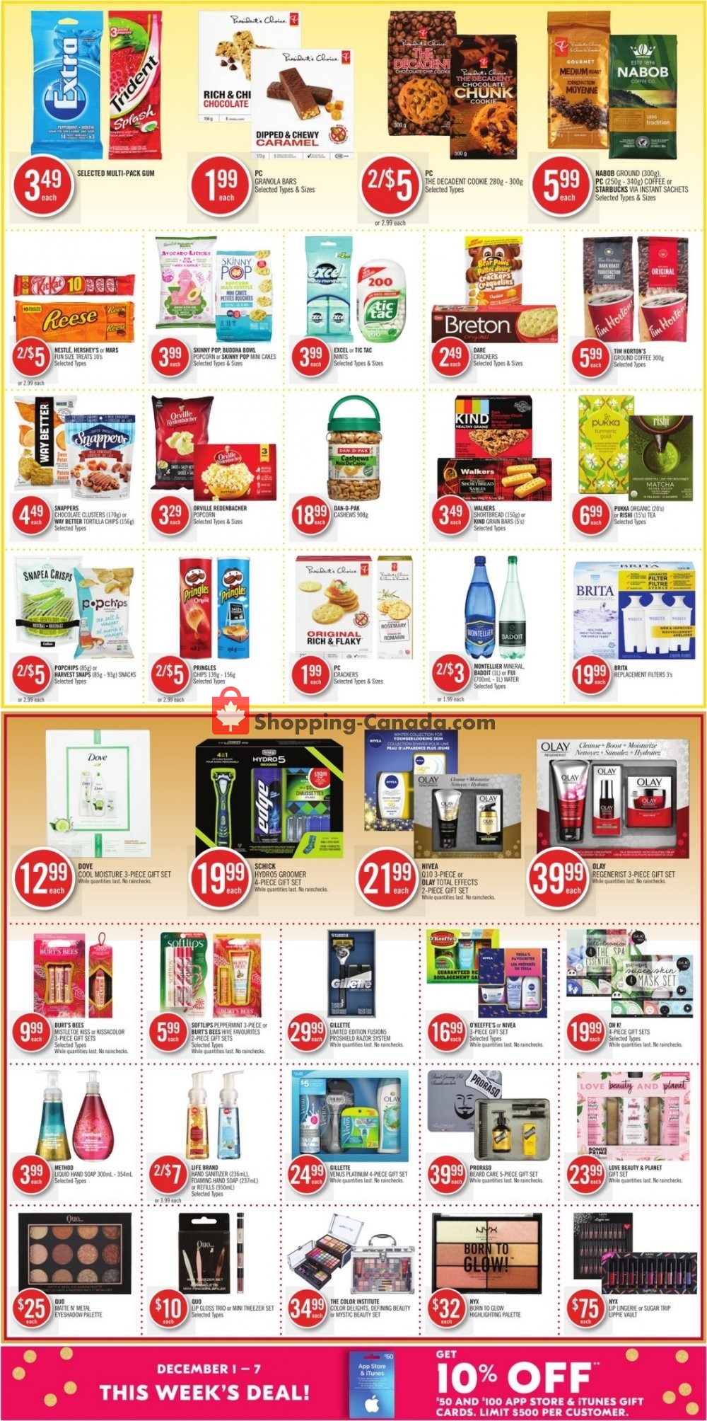 Shoppers Drug Mart flyer from Saturday December 1, 2018 to Friday December 7, 2018 - page 14