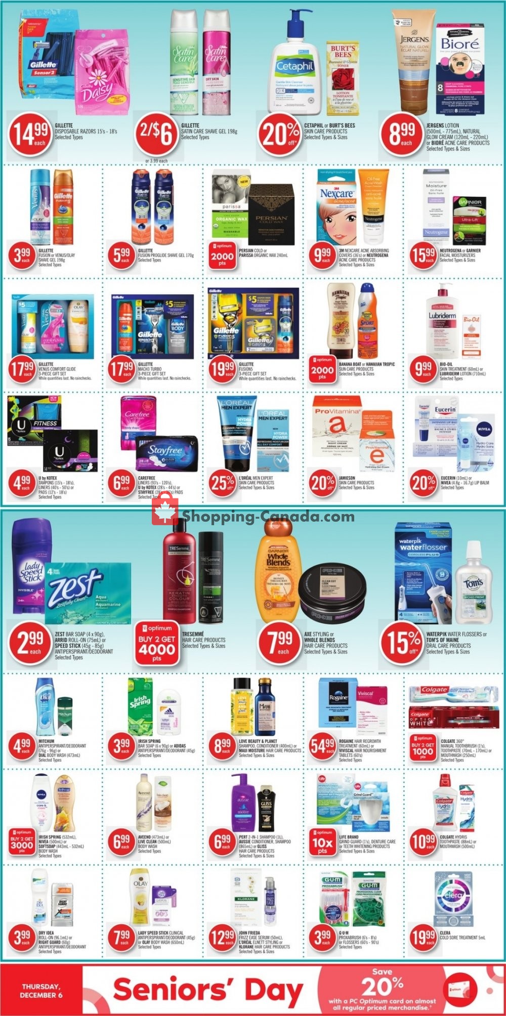 Shoppers Drug Mart flyer from Saturday December 1, 2018 to Friday December 7, 2018 - page 7