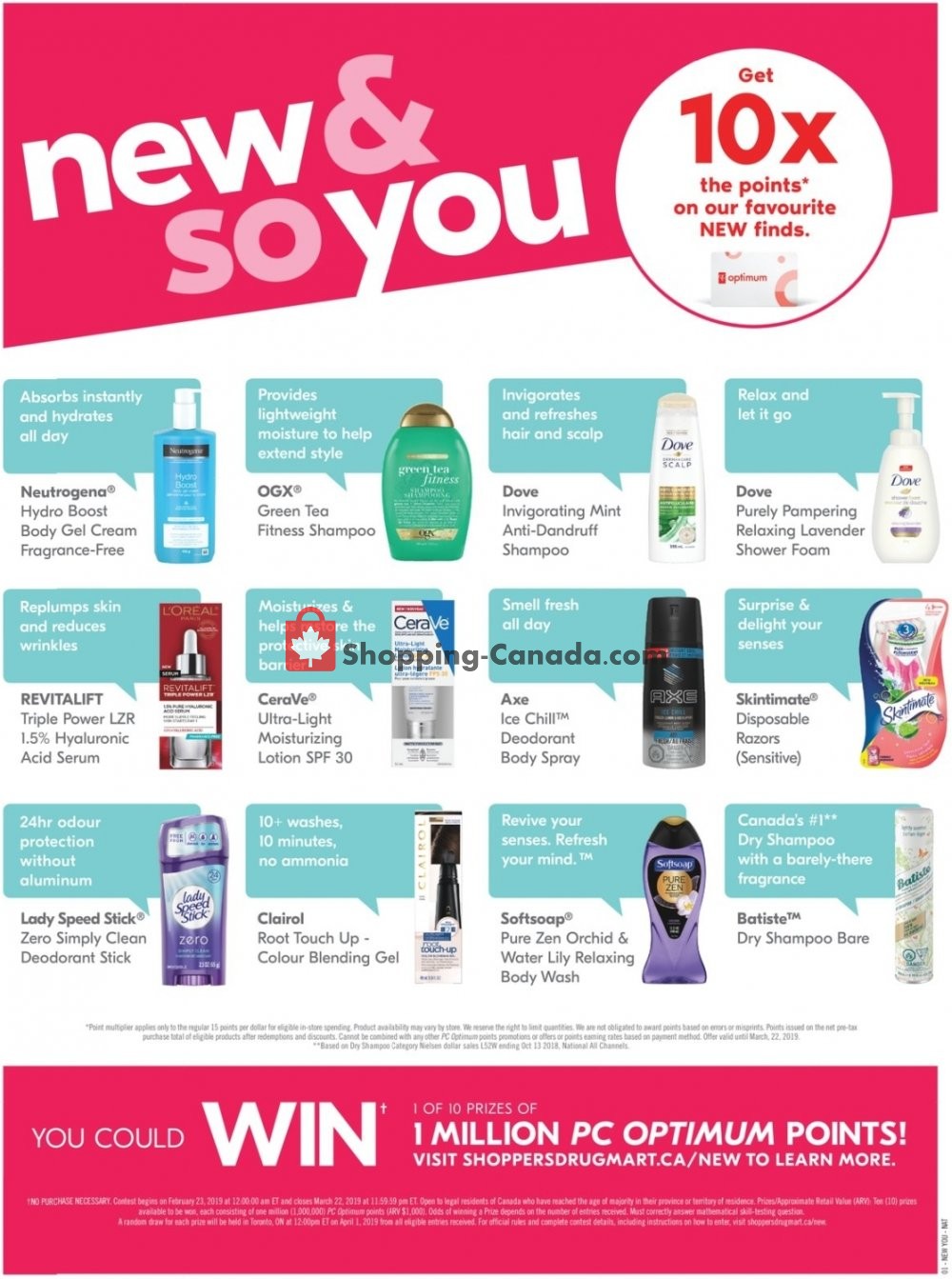 Shoppers Drug Mart flyer from Saturday March 16, 2019 to Friday March 22, 2019 - page 10