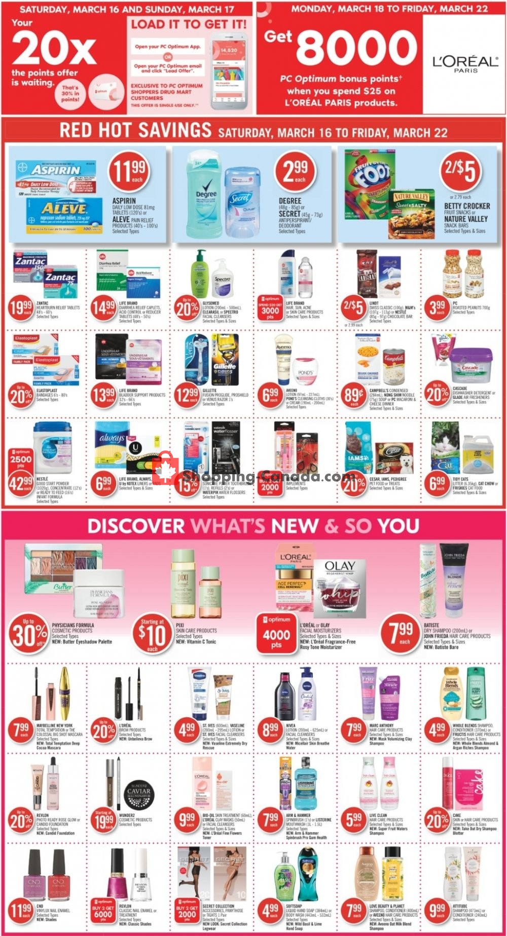 Shoppers Drug Mart flyer from Saturday March 16, 2019 to Friday March 22, 2019 - page 12