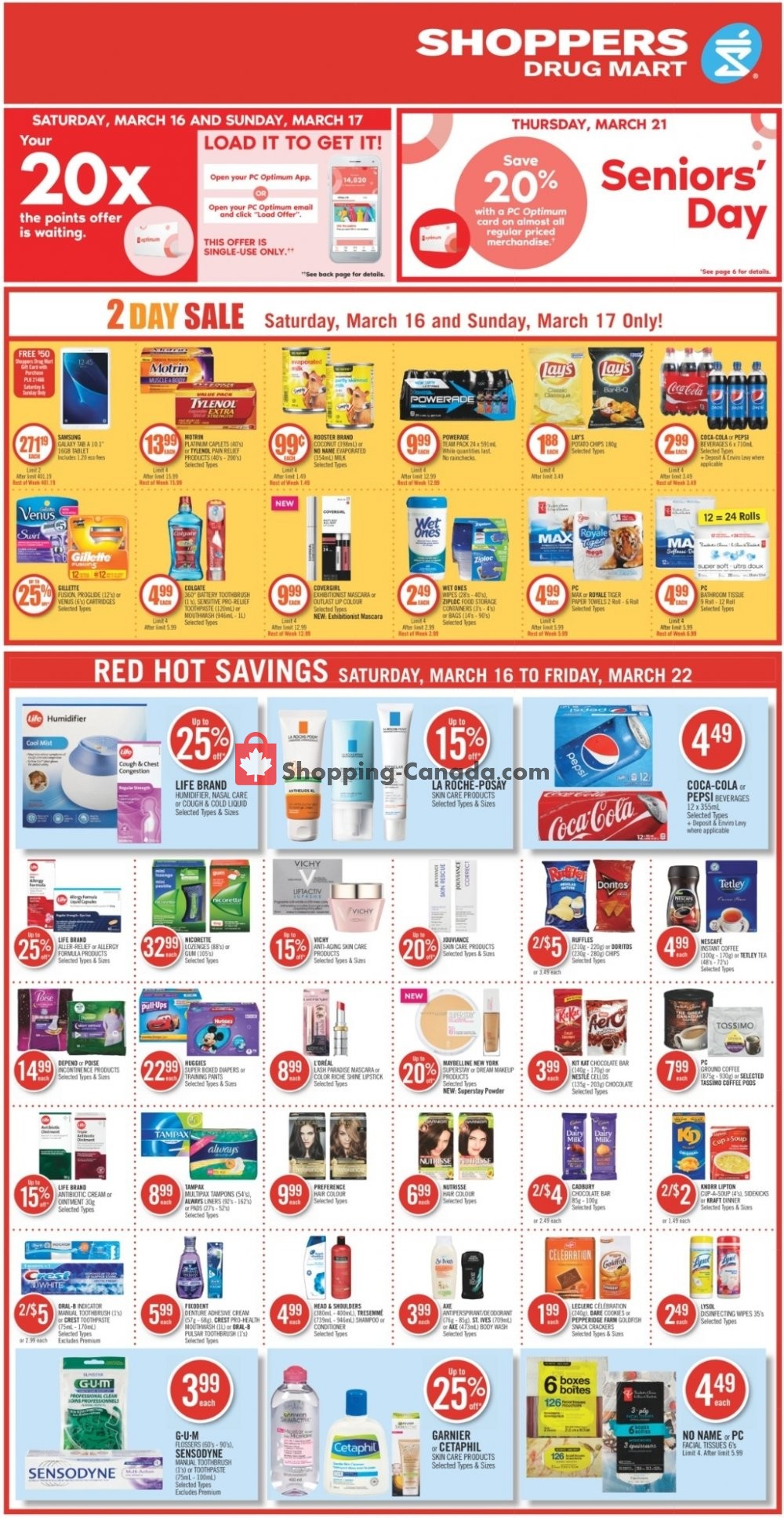 Shoppers Drug Mart flyer from Saturday March 16, 2019 to Friday March 22, 2019 - page 3