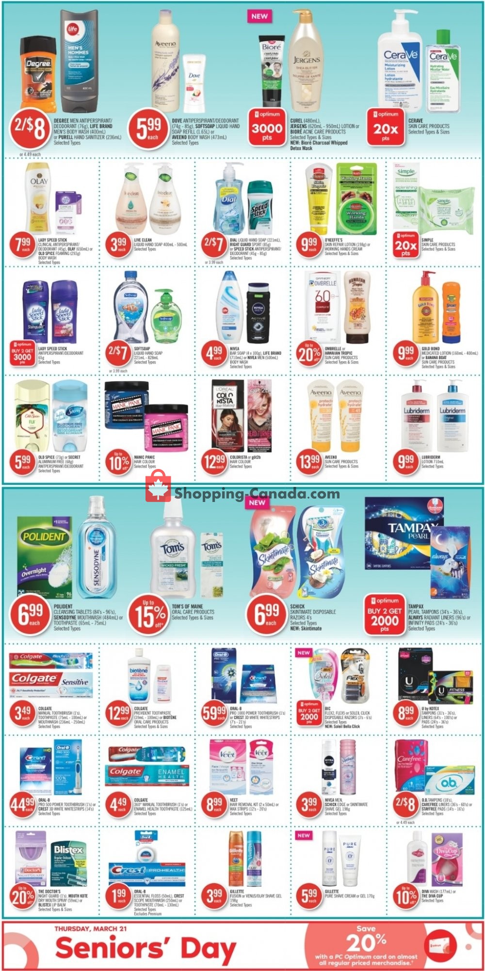Shoppers Drug Mart flyer from Saturday March 16, 2019 to Friday March 22, 2019 - page 10