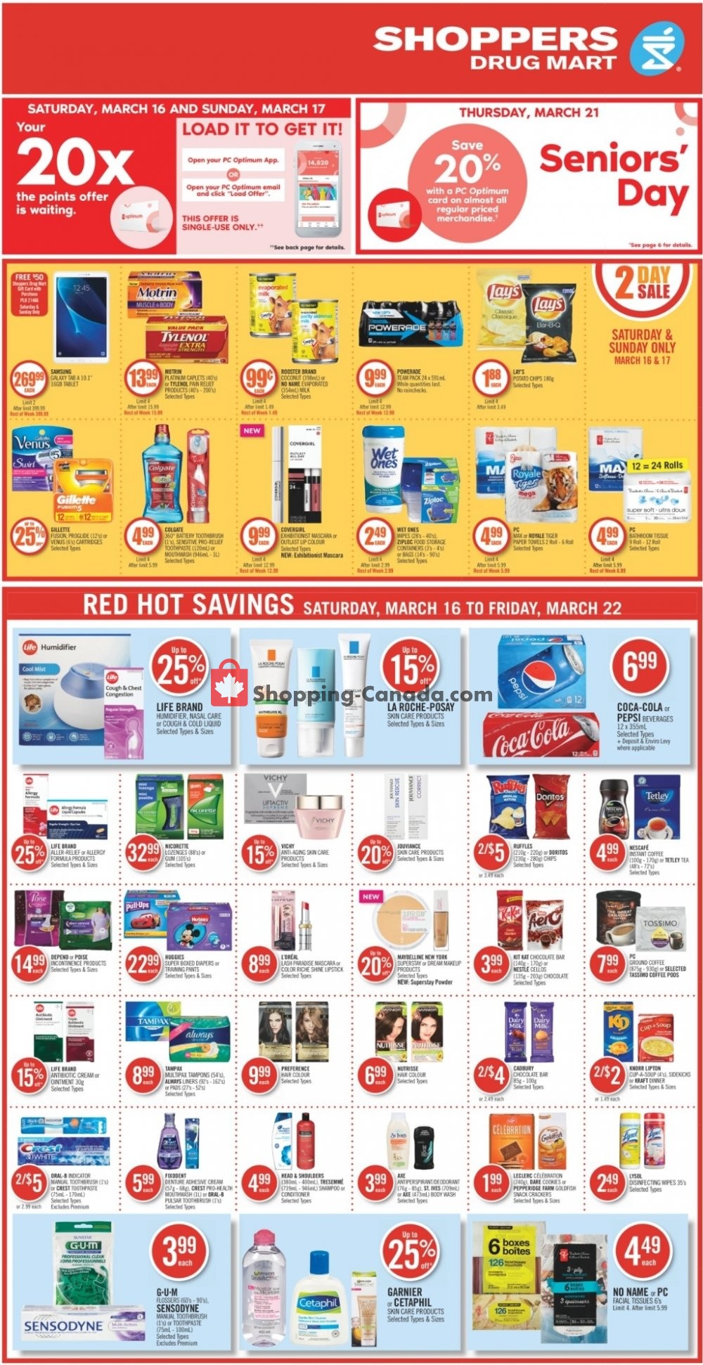 Shoppers Drug Mart flyer from Saturday March 16, 2019 to Friday March 22, 2019 - page 3