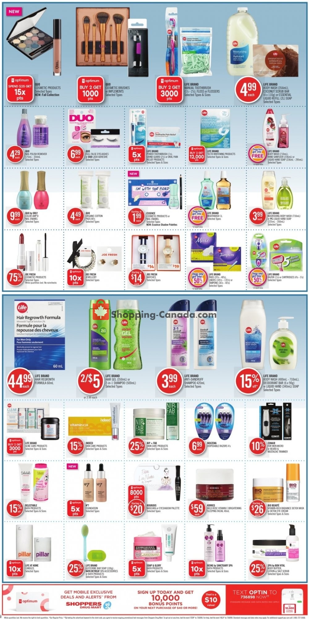 Shoppers Drug Mart flyer from Saturday September 22, 2018 to Friday September 28, 2018 - page 10