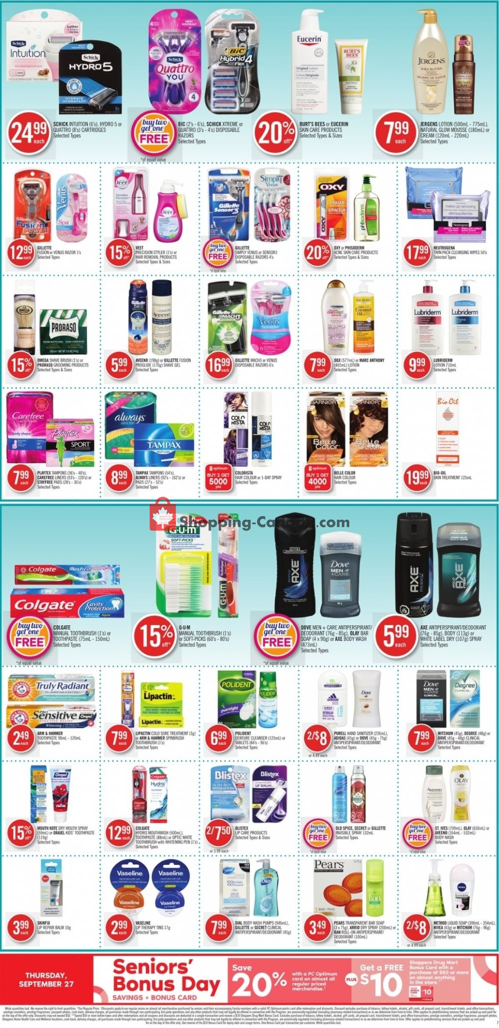 Shoppers Drug Mart flyer from Saturday September 22, 2018 to Friday September 28, 2018 - page 12