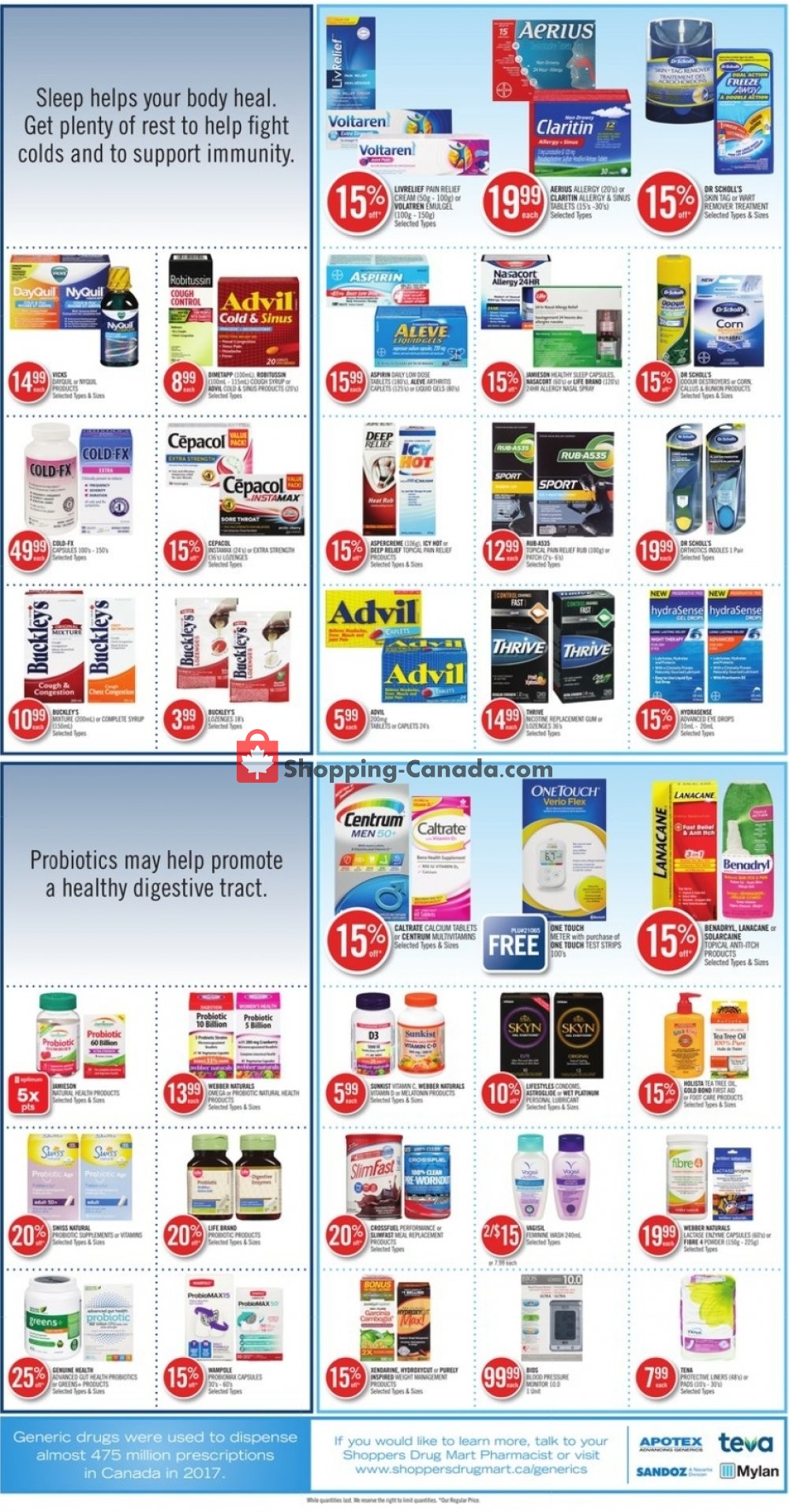 Shoppers Drug Mart flyer from Saturday September 22, 2018 to Friday September 28, 2018 - page 4