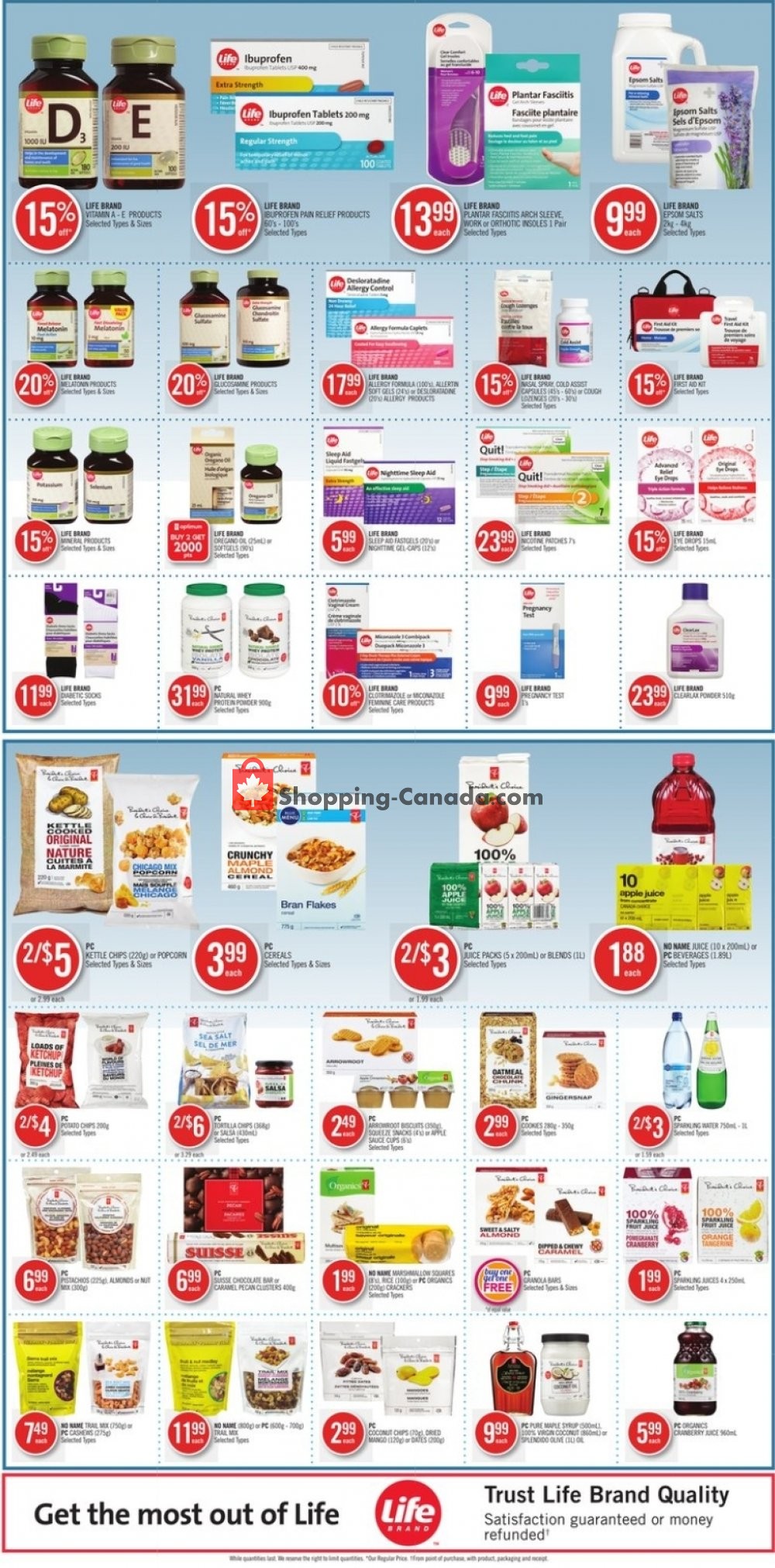Shoppers Drug Mart flyer from Saturday September 22, 2018 to Friday September 28, 2018 - page 6