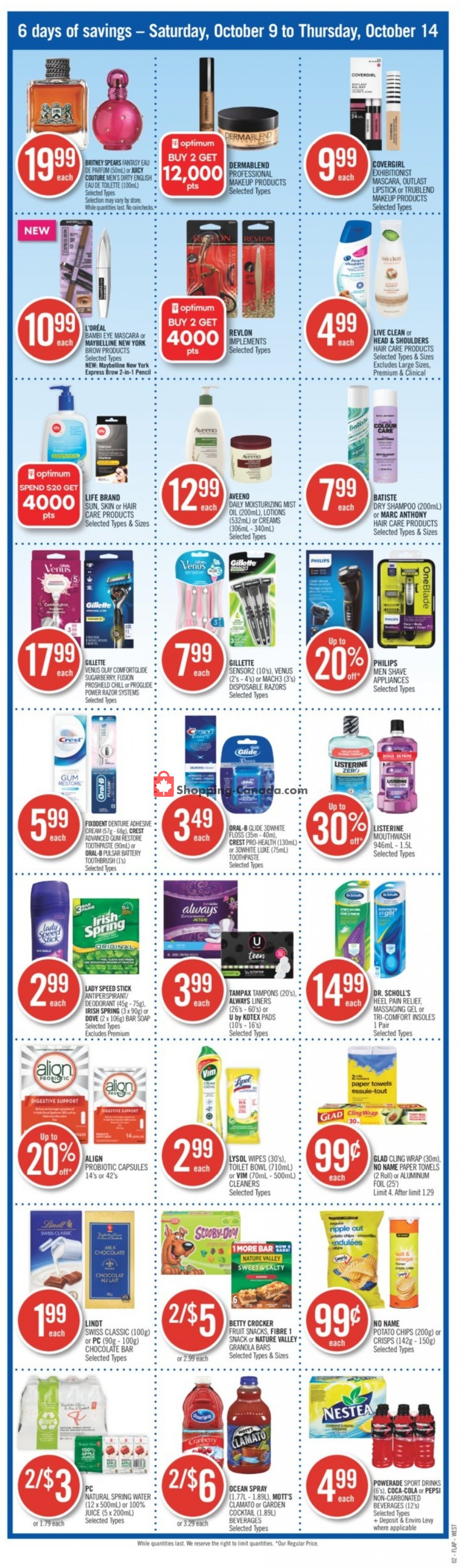 Shoppers Drug Mart flyer from Saturday October 9, 2021 to Thursday October 14, 2021 - page 5