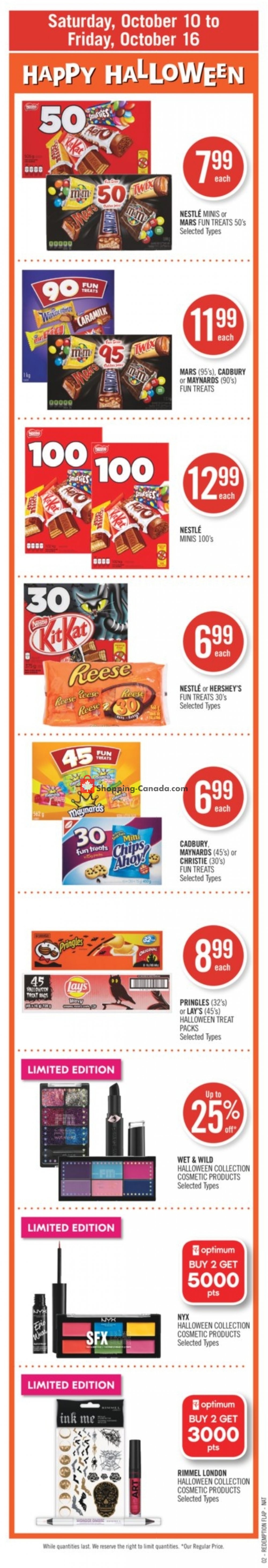 Shoppers Drug Mart flyer from Saturday October 10, 2020 to Friday October 16, 2020 - page 2