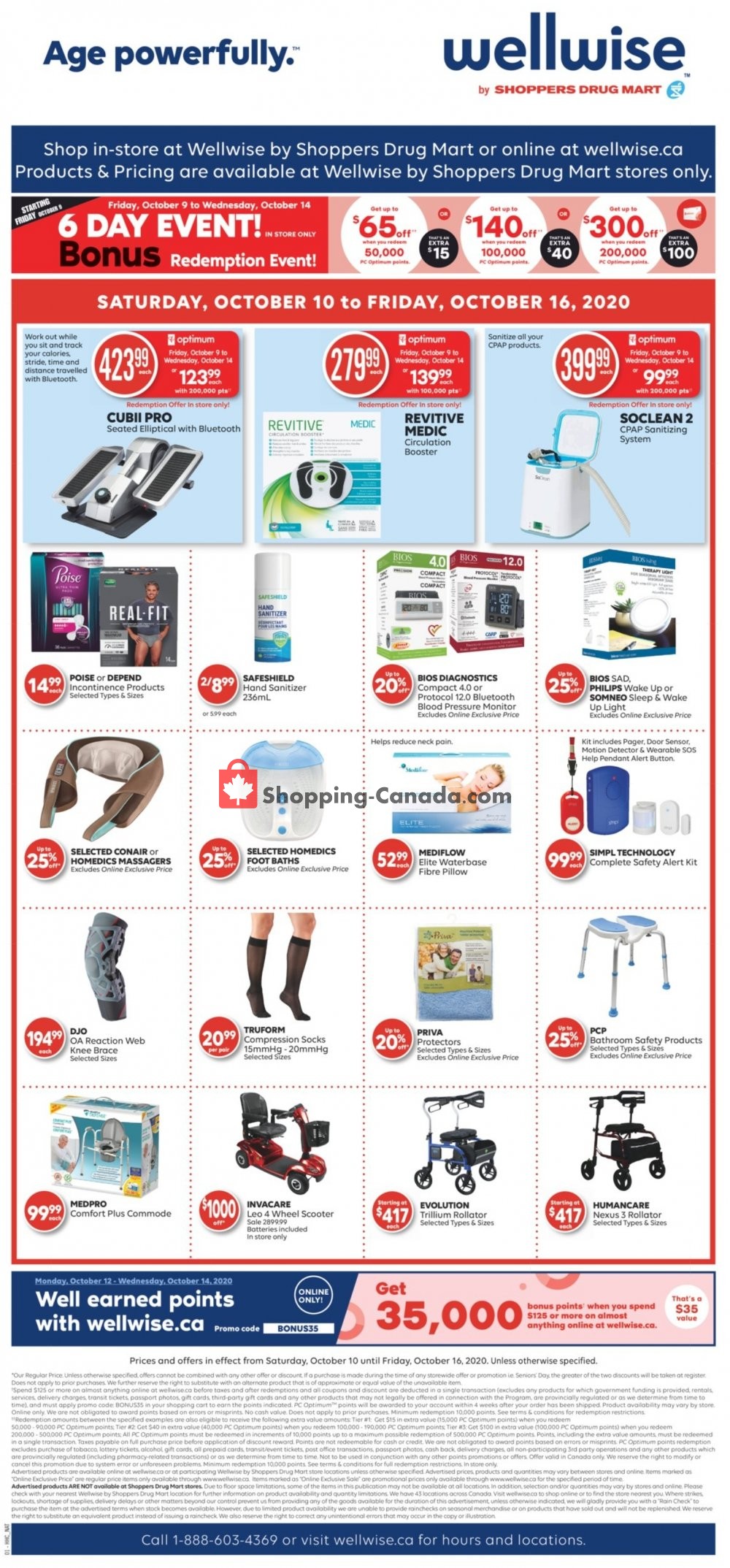 Shoppers Drug Mart flyer from Saturday October 10, 2020 to Friday October 16, 2020 - page 21