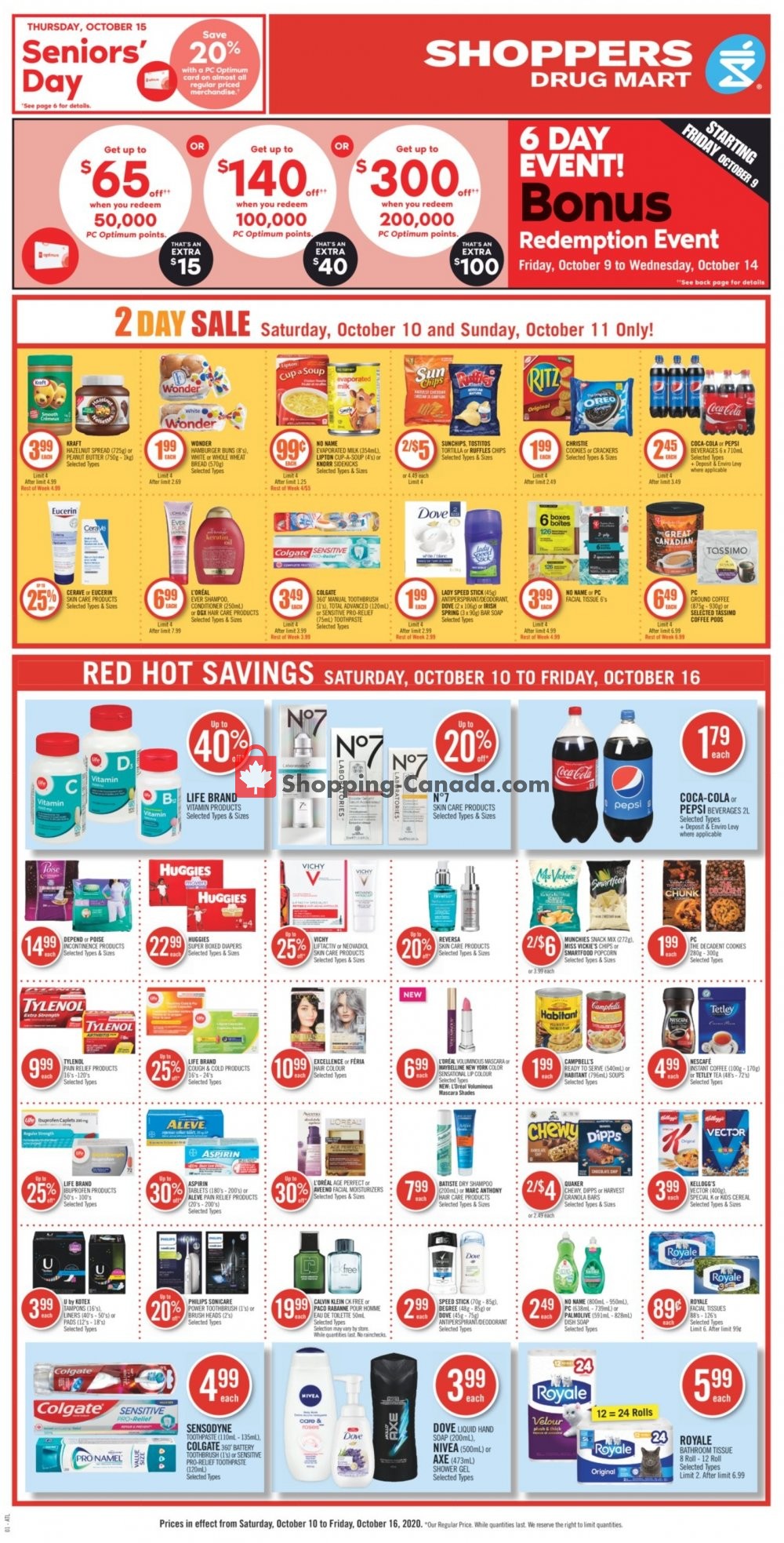 Shoppers Drug Mart flyer from Saturday October 10, 2020 to Friday October 16, 2020 - page 5