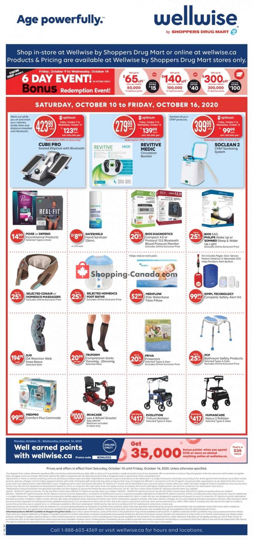 Shoppers Drug Mart flyer from Saturday October 10, 2020 to Friday October 16, 2020 - page 21