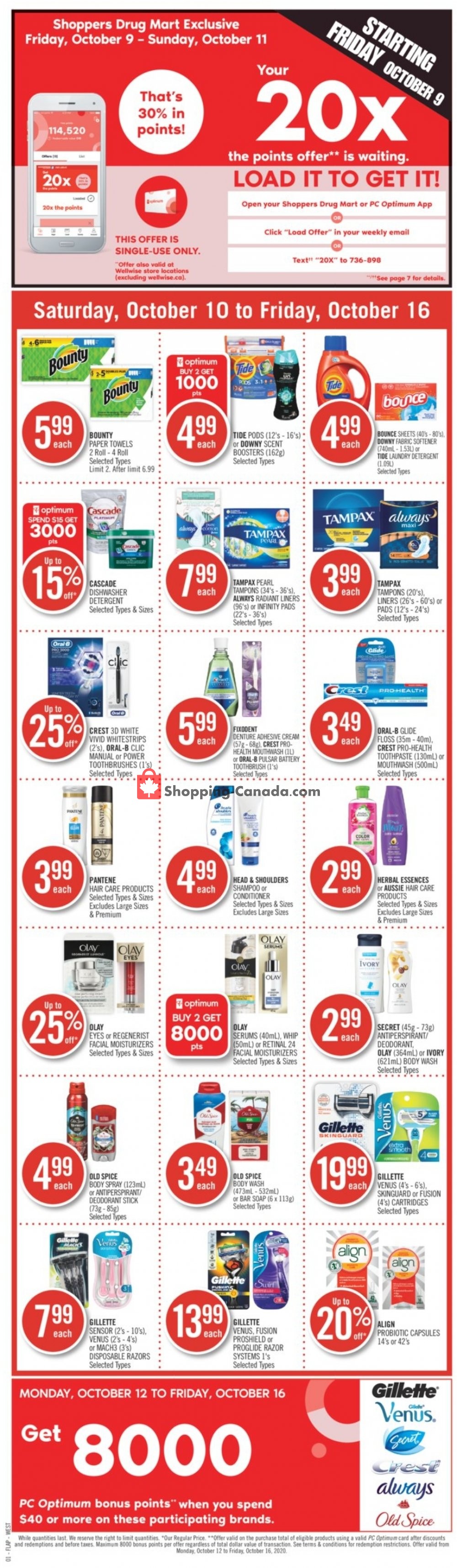 Shoppers Drug Mart flyer from Saturday October 10, 2020 to Friday October 16, 2020 - page 3