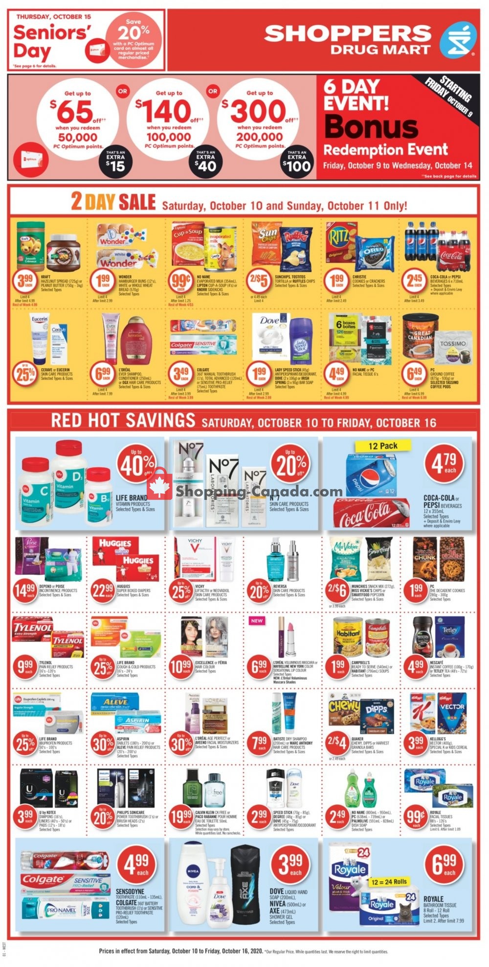 Shoppers Drug Mart flyer from Saturday October 10, 2020 to Friday October 16, 2020 - page 5