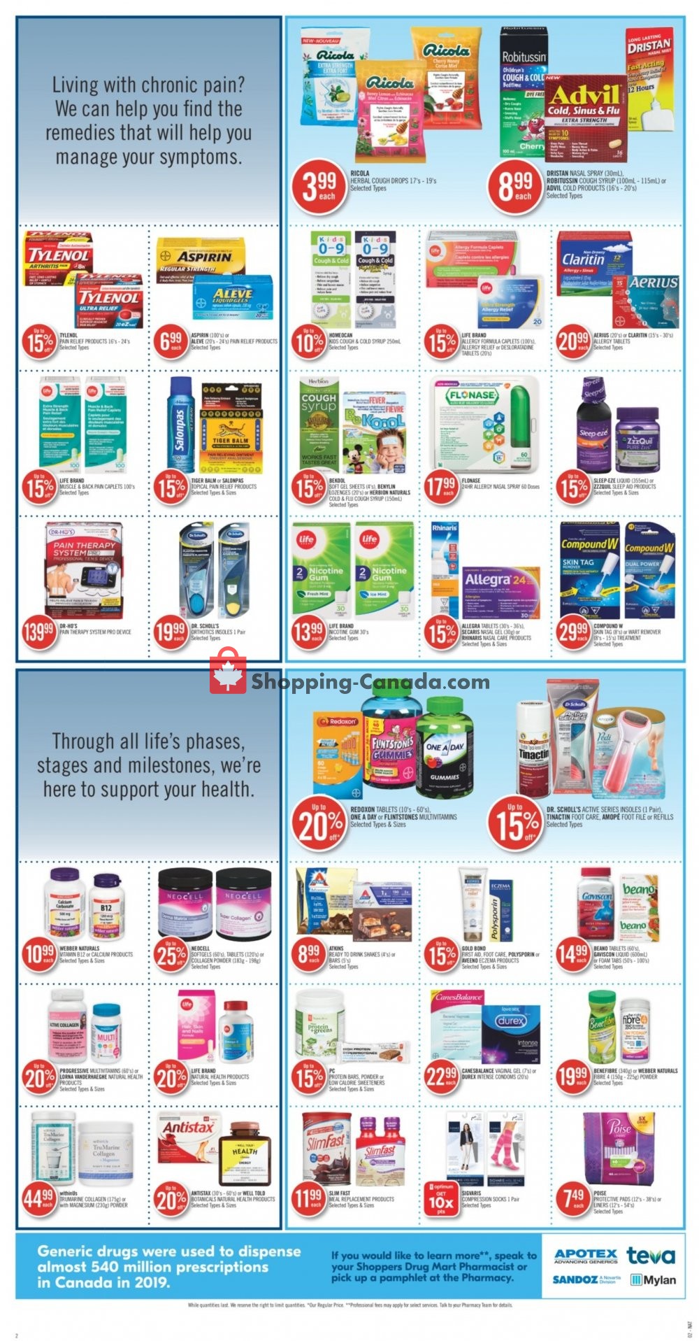 Shoppers Drug Mart flyer from Saturday October 10, 2020 to Friday October 16, 2020 - page 6