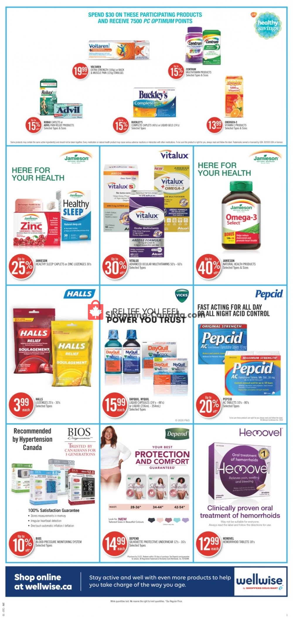 Shoppers Drug Mart flyer from Saturday October 10, 2020 to Friday October 16, 2020 - page 7
