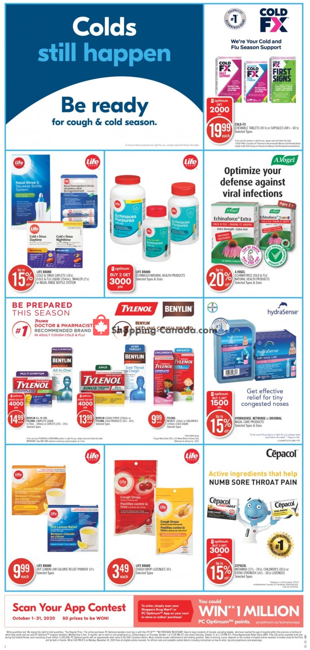Shoppers Drug Mart flyer from Saturday October 10, 2020 to Friday October 16, 2020 - page 8