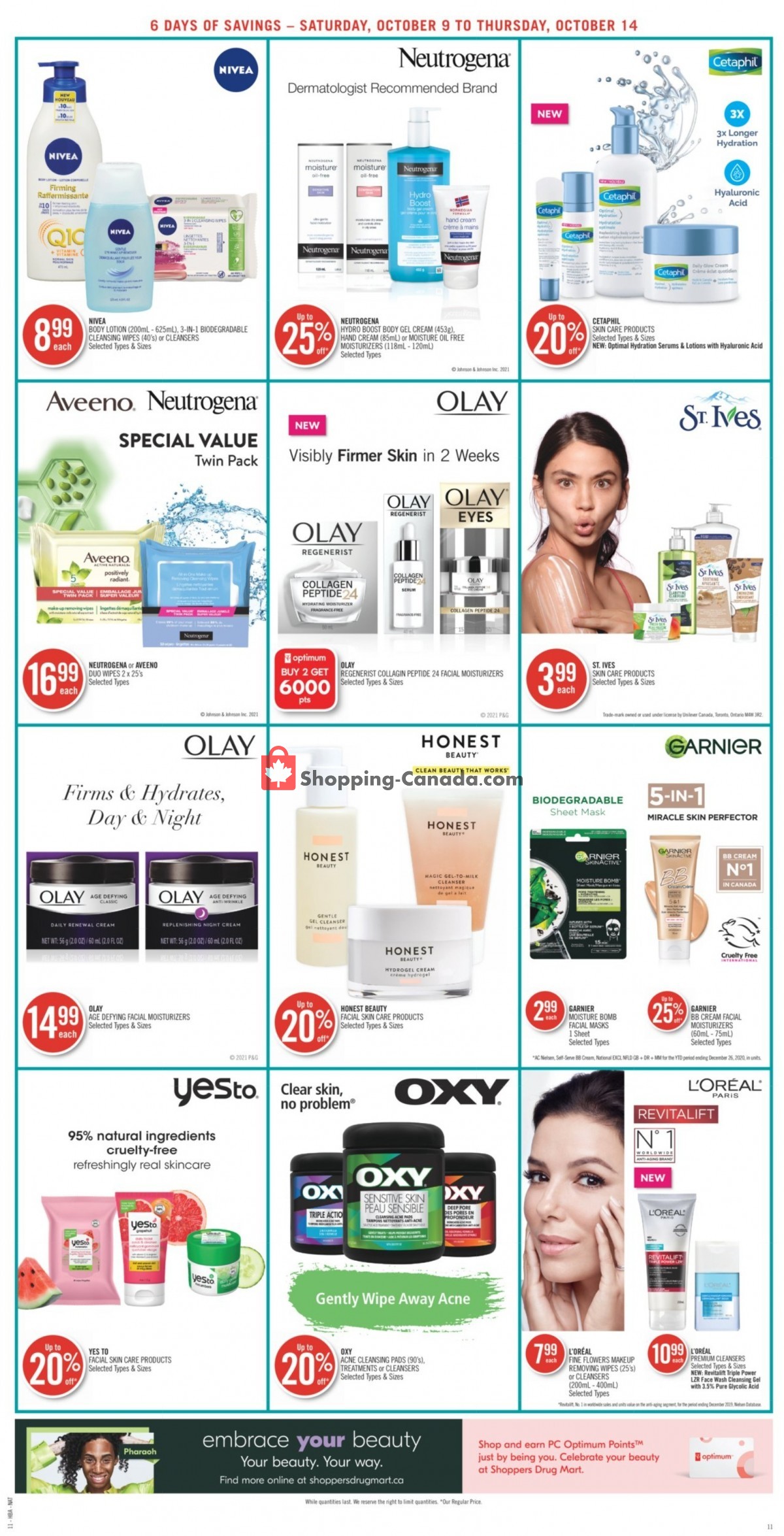 Shoppers Drug Mart flyer from Saturday October 9, 2021 to Thursday October 14, 2021 - page 20
