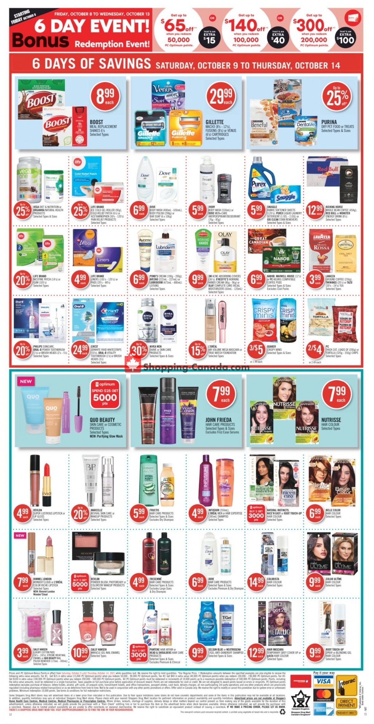 Shoppers Drug Mart flyer from Saturday October 9, 2021 to Thursday October 14, 2021 - page 21