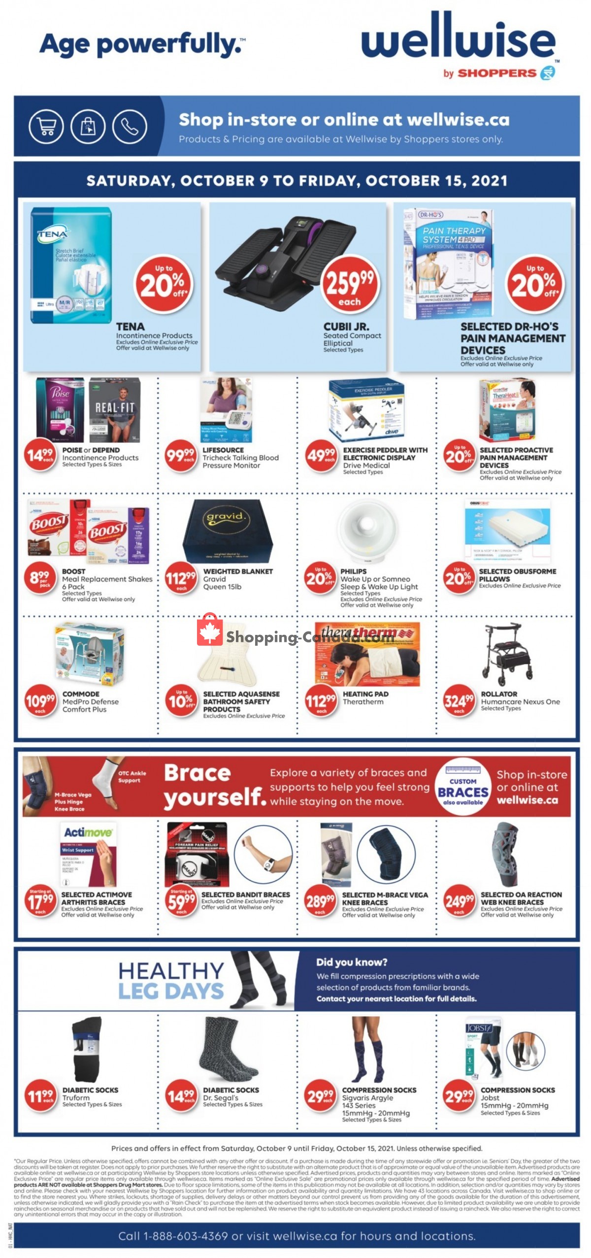 Shoppers Drug Mart flyer from Saturday October 9, 2021 to Thursday October 14, 2021 - page 24