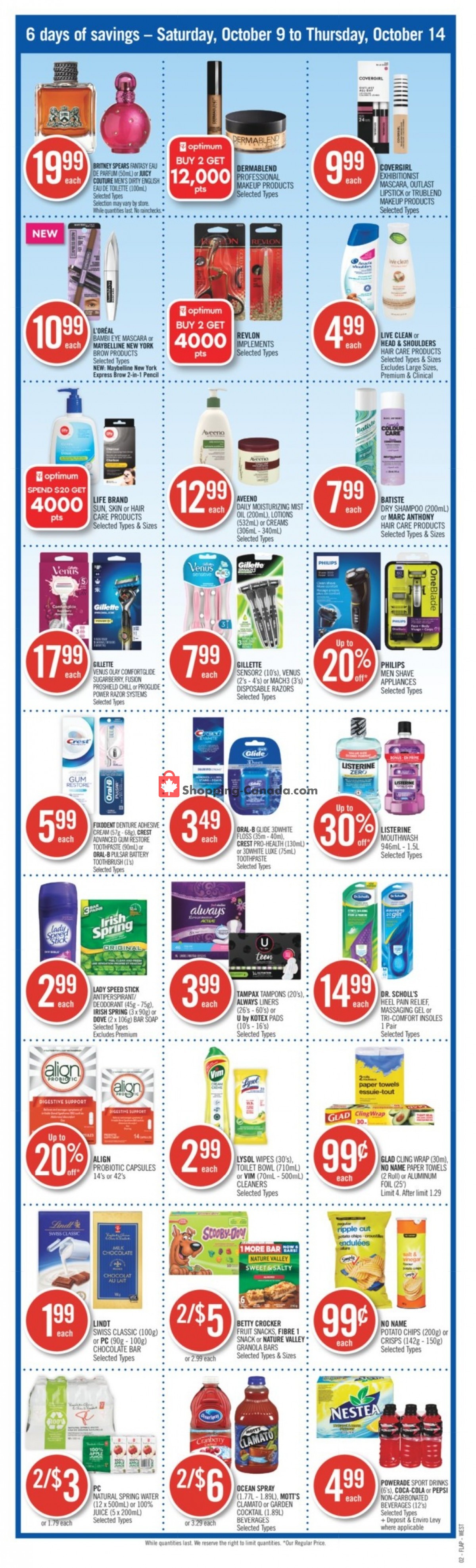 Shoppers Drug Mart flyer from Saturday October 9, 2021 to Thursday October 14, 2021 - page 5