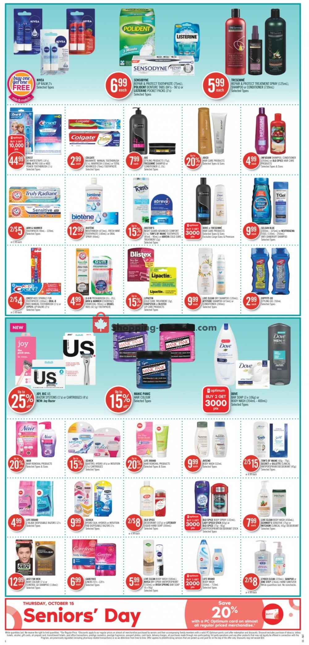 Shoppers Drug Mart flyer from Saturday October 10, 2020 to Friday October 16, 2020 - page 13