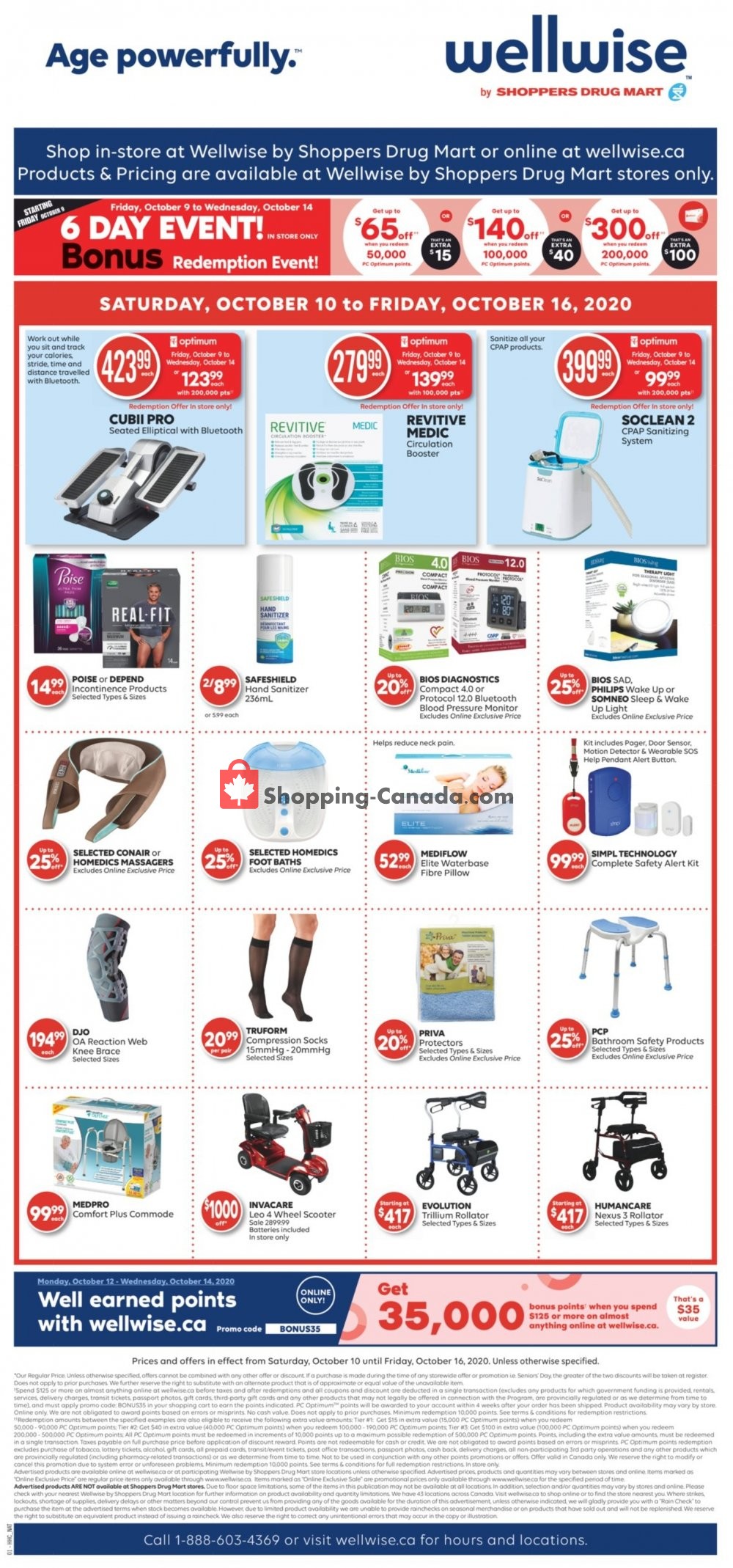 Shoppers Drug Mart flyer from Saturday October 10, 2020 to Friday October 16, 2020 - page 21