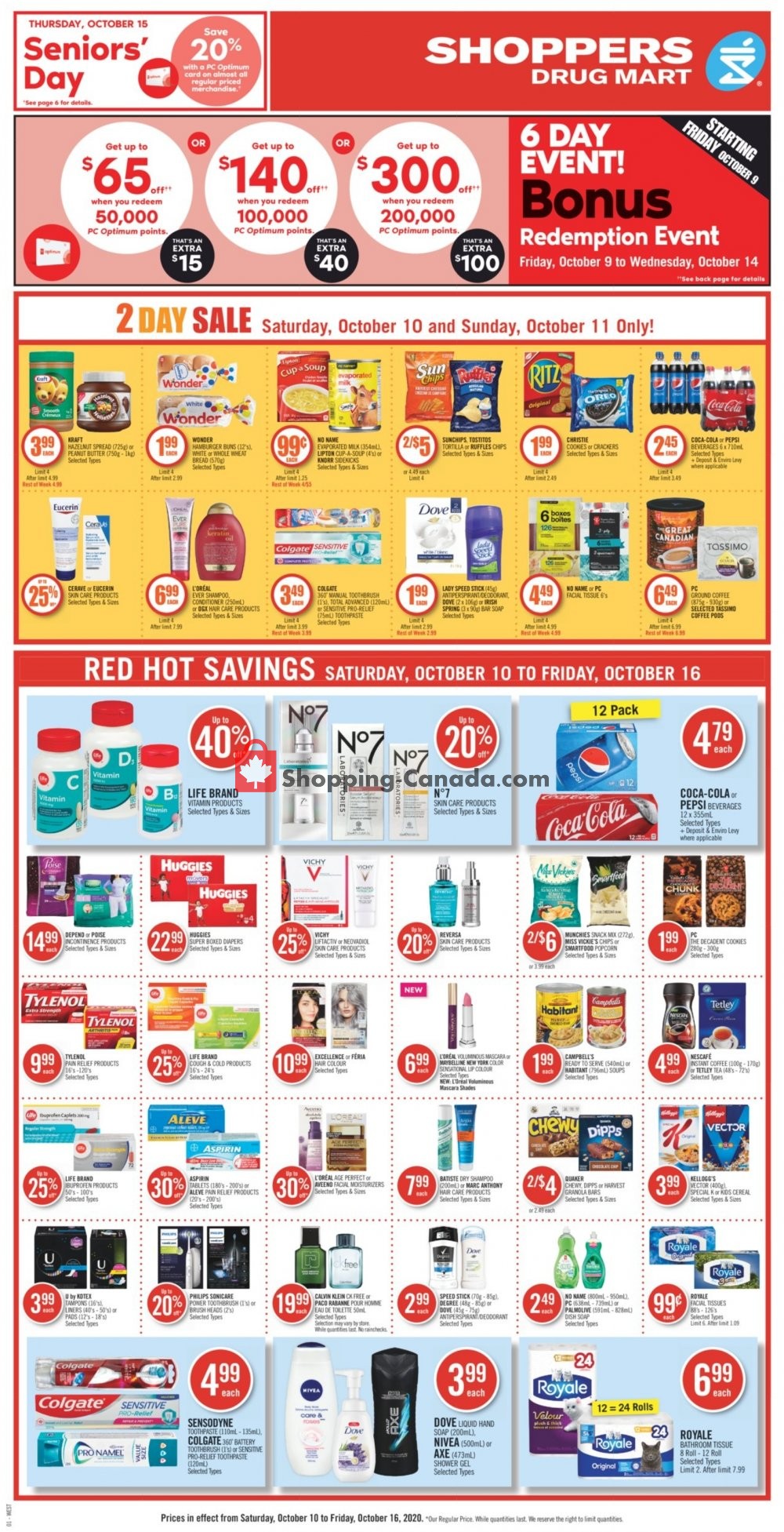 Shoppers Drug Mart flyer from Saturday October 10, 2020 to Friday October 16, 2020 - page 5